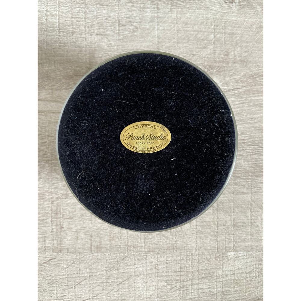 Punch Studio Crystal Domed Paperweight Made in France Printed in USA - Picture 3 of 3